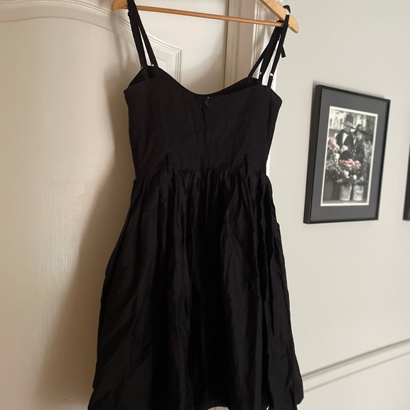 Collectif Black Summer Dress - Picture 6 of 7